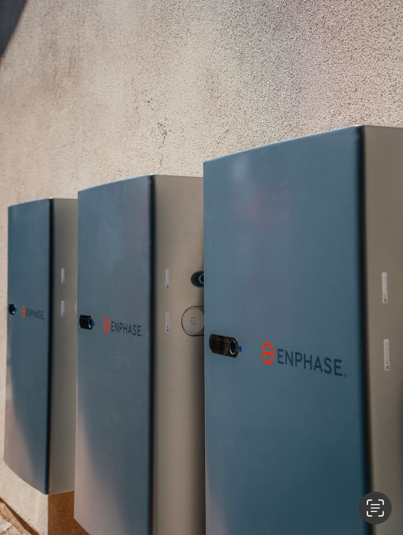 Residential solar and battery equipment service visit
